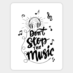 don t stop the music Magnet